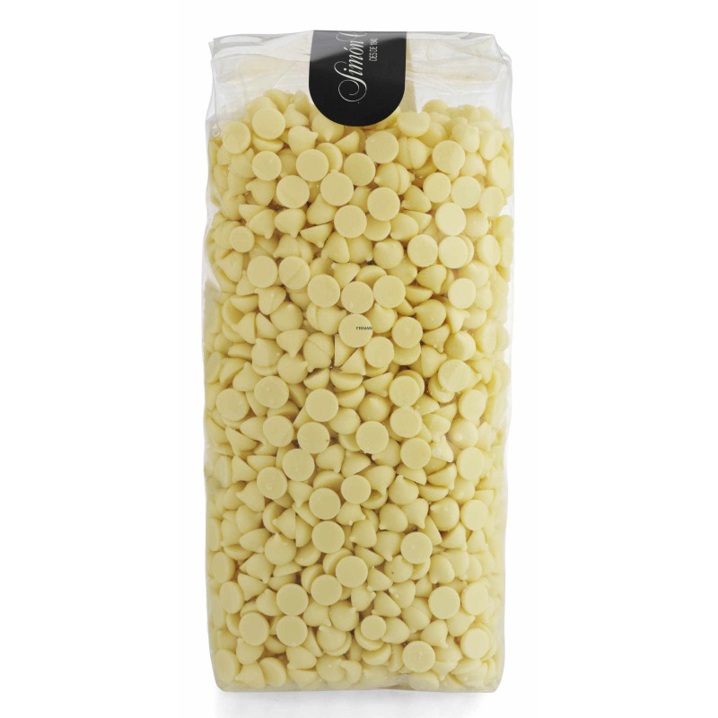 CHOCOLATE BLANCO GOTAS 6/1kg.